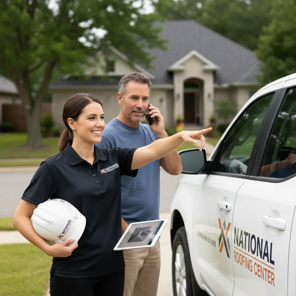 National Roofing Center customer support in Wesson